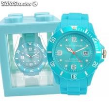 RELOJ SILICONA SW AZUL