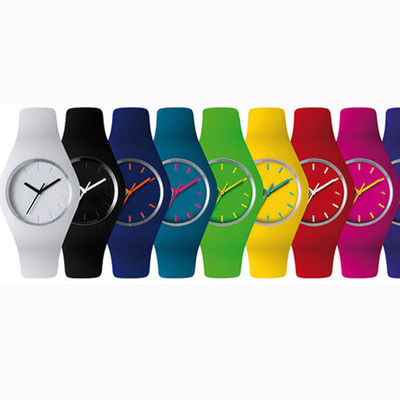 Relojes de pulsera promocionales de regalo silicona