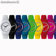 Relojes de pulsera promocionales de regalo silicona
