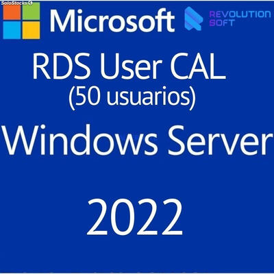 Remote Desktop Services (50 Usuarios) para Windows Server 2022