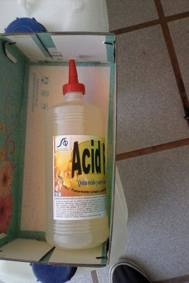 Removedor de óxido Quita óxido líquido Acid f 1 litro - Foto 2