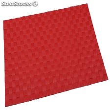Renberg cuadrado - untersetzer polyester rot 30x45 cm