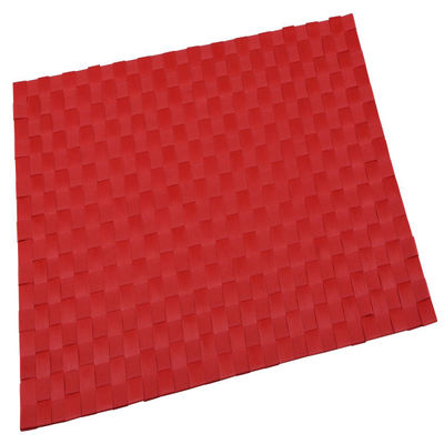 Renberg cuadrado - untersetzer polyester rot 30x45 cm