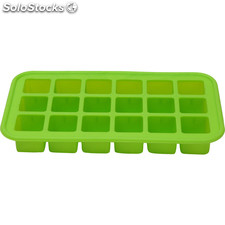 Renberg - molde verde para 18 cubitos de hielo 19.2X10.7X2.4CM ...