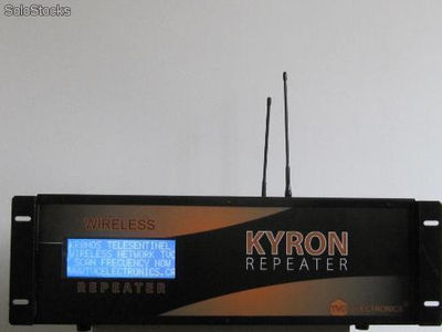 repetidor de radios full data doble via kyron de tvc electronics