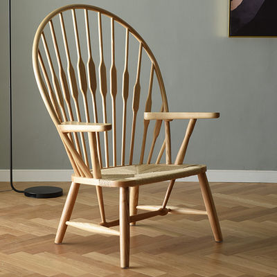 Réplica de silla de pavo real Wegner silla de salón