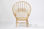 Réplica de silla de pavo real Wegner silla de salón - Foto 4