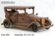 replicas de carros antigo de madeira