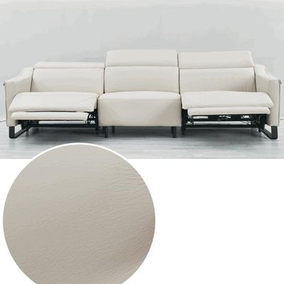 Reposabrazos de sofá de sala de estar de piel de vaca de primera capa minimalist - Foto 3