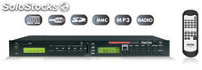 Reproductor CD/usb/sd/MP3 y sintonizador digital am/FM para sonorizaciones.