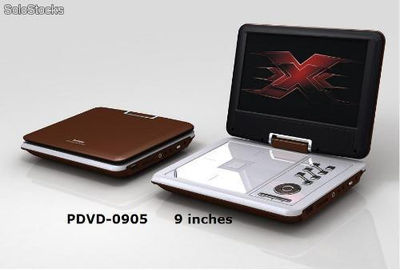 Reproductor dvd portatil 7 y 9 pulgadas tv, usb sd, cd