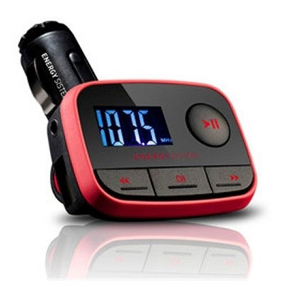 Reproductor portátil MP3 energy sistem Car f2 Racing Red