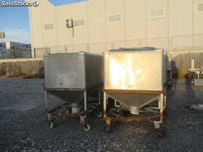 Réservoir conteneur carré en aluminium - Photo 3