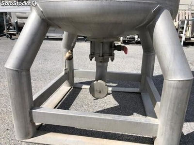 Réservoir Conteneur de 710 litres en acier inoxydable préparé pour la pression - Photo 4