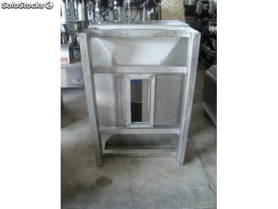 Réservoir conteneur en acier inoxydable 316 pour solides 500 litres - Photo 3