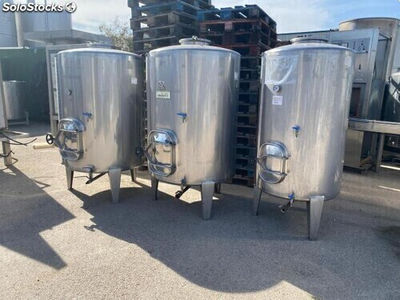 Réservoir de 1000 litres en acier inoxydable 316 simple - Photo 2