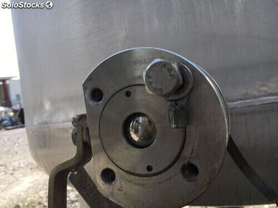 Réservoir de 2000 litres avec agitateur ATEX en acier inoxydable - Photo 3