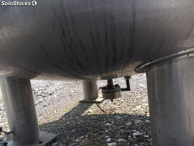 Réservoir de 2000 litres avec agitateur ATEX en acier inoxydable - Photo 4