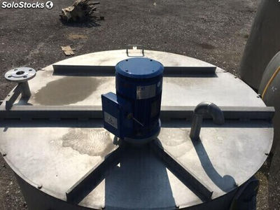 Réservoir de 2000 litres avec agitateur ATEX en acier inoxydable - Photo 5