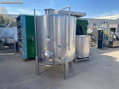 Réservoir de 2500 litres en acier inoxydable 316 simple - Photo 2