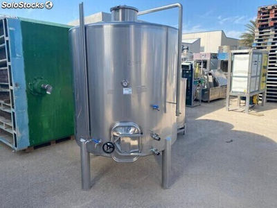 Réservoir de 2500 litres en acier inoxydable 316 simple - Photo 3