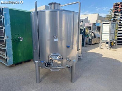 Réservoir de 2500 litres en acier inoxydable 316 simple - Photo 3