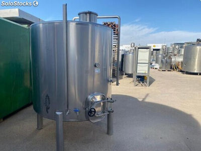 Réservoir de 2500 litres en acier inoxydable 316 simple - Photo 4