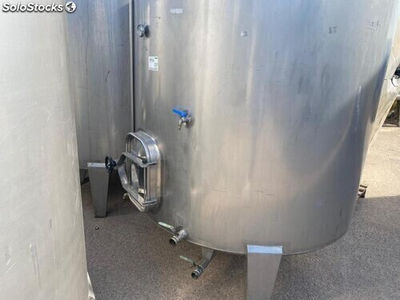 Réservoir de 3.000 litres en acier inoxydable 316 simple - Photo 3