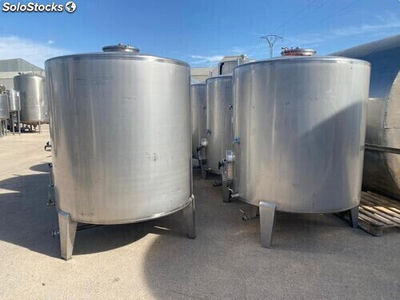 Réservoir de 3.000 litres en acier inoxydable 316 simple - Photo 4