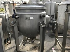 Réservoir de double fond en acier inoxydable 500 litres