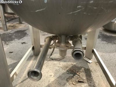 Réservoir de double fond en acier inoxydable 500 litres - Photo 2