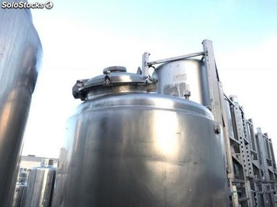 Réservoir en acier inoxydable avec double corps pour l&amp;#39;eau de 1 300 litres - Photo 3