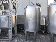 Réservoir en acier inoxydable avec double corps pour l&#39;eau de 1 300 litres
