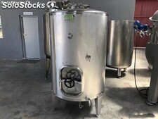 Réservoir en acier inoxydable simple de 1.000 litres