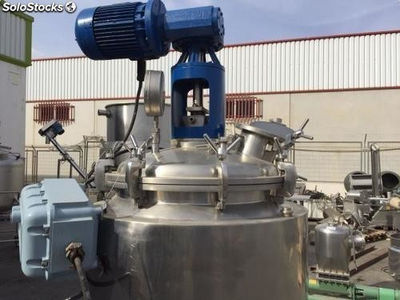 Réservoir réacteur en acier inoxydable dans le double corps pour le système de - Photo 5