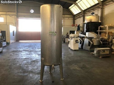 Réservoir simple en acier inoxydable de 1 000 litres avec agitateur - Photo 3