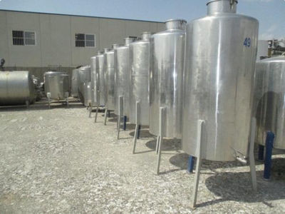 Réservoir simple en acier inoxydable de 1000 litres - Photo 2