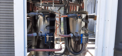 Resfriador de água Ciat 50 Kw chiller Grupo hidrônico - Foto 4