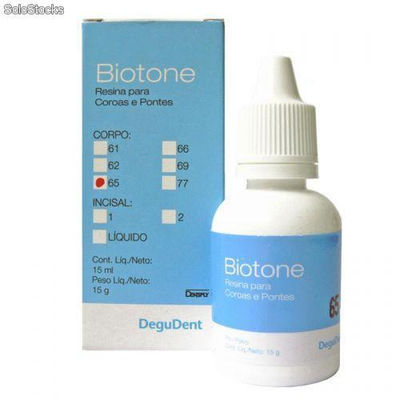 Resina p/ protético - biotone - liq. 15ml - dentsply