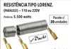 Resistencia similar max lorenzetti 110V