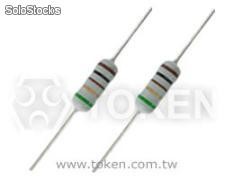 Resistores bobinados no inductivos tipo dip