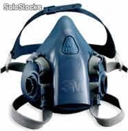 Respirador reusable Serie 7500 Media cara de silicón