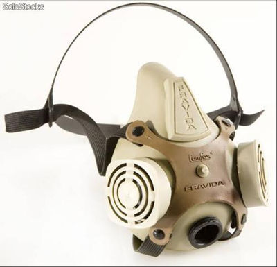 Respirador semimáscara comfos i para filtro rosca art. 5260