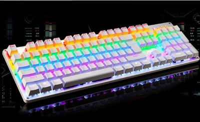 Rétro-éclairé ordinateur Gaming émettant 9Led Modes lumineux clavier mécanique - Photo 2