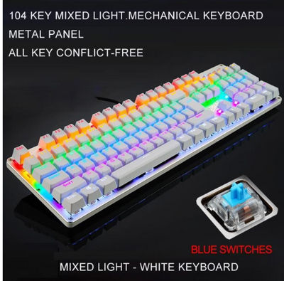 Rétro-éclairé ordinateur Gaming émettant 9Led Modes lumineux clavier mécanique - Photo 3