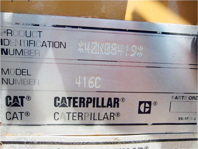 Retroexcavadora caterpillar 416 c año 2000 - Foto 5