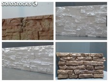 revestimento de paredes interior e exterior placas 3D e pedra decorativa
