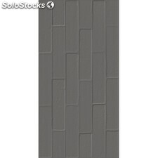 Revestimiento matérica brick chumbo 1ª 34x66.5
