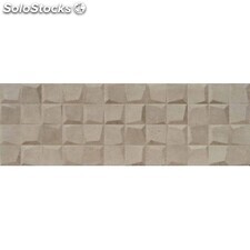 Revestimiento relieve manchester taupe rectificado 1ª 30x90