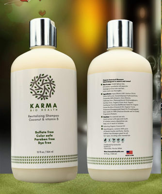 Revitalizing shampoo coconut oil and vitamin B